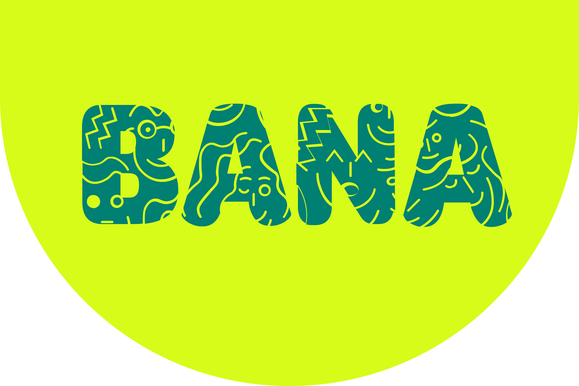 Circle with logo Bana